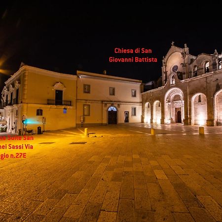 Suite San Biagio Nei Sassi Matera Exteriör bild