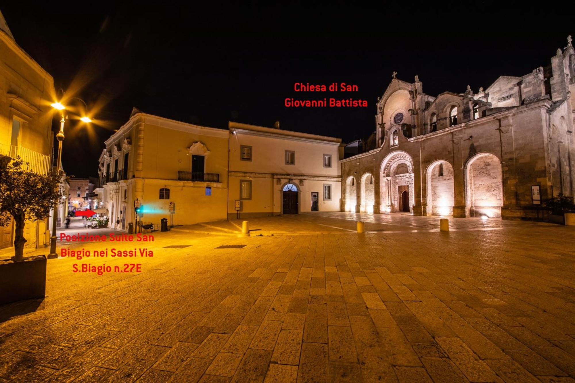 Suite San Biagio Nei Sassi Matera Exteriör bild